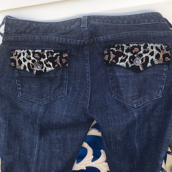 Express brand medium  weight designer denim jeans - Picture 2 of 7